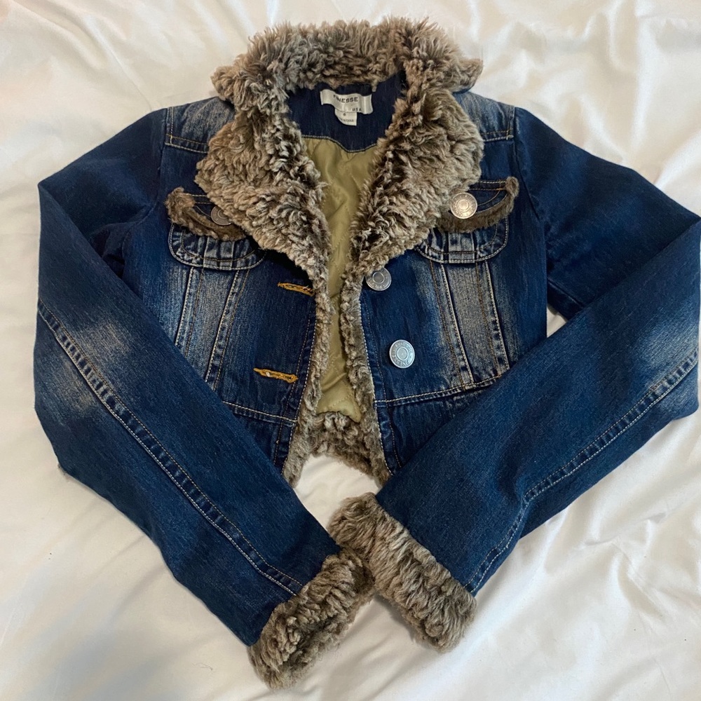 Penny Lane faux fur jacket